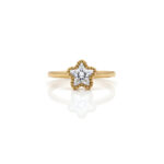 Star Crystal Gold Finger Ring – Anti Tarnish